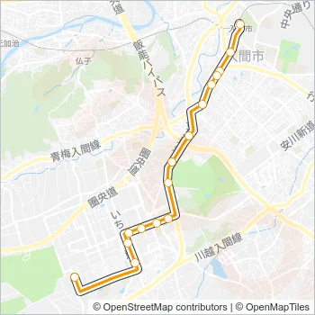 入市６２ Bus Line Map