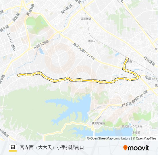 小手０６ Bus Line Map