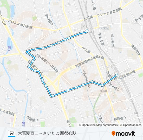 新都１１ Bus Line Map