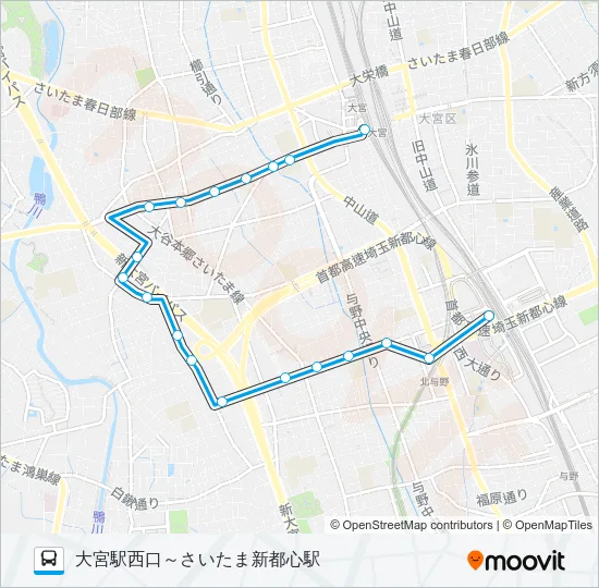 新都１１ Bus Line Map