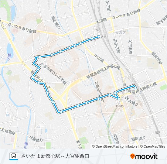新都１１ Bus Line Map
