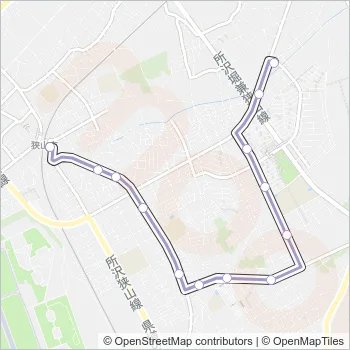 狭山３１ Bus Line Map