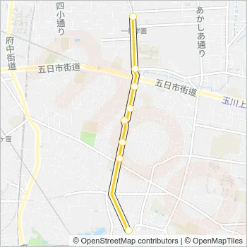 寺６２－１ Bus Line Map