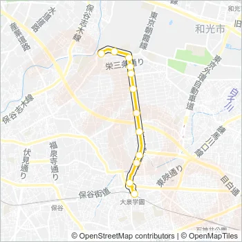 泉３１－１ Bus Line Map