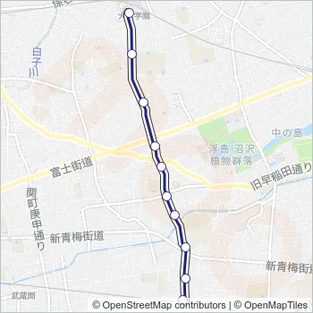 泉３５－２ Bus Line Map