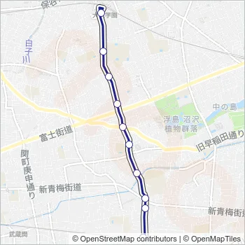 泉３５－２ Bus Line Map