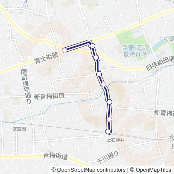 泉３５－３ Bus Line Map
