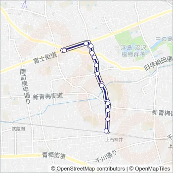 泉３５－３ Bus Line Map