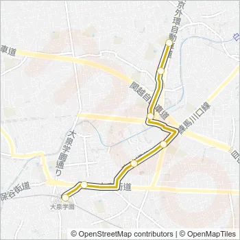 泉３９－２ Bus Line Map