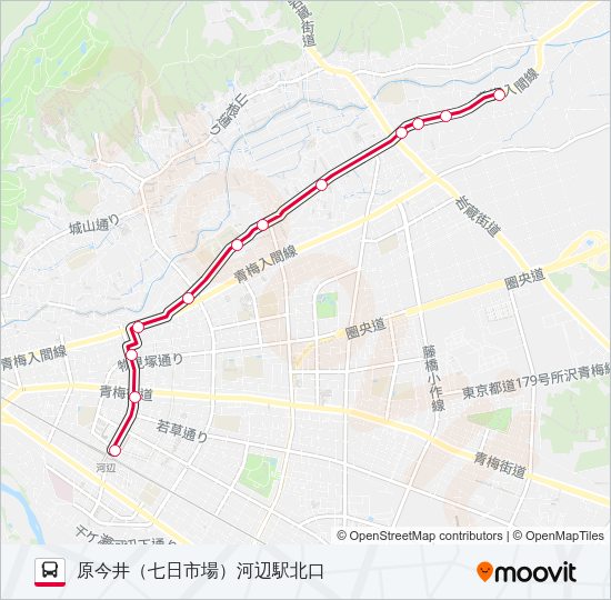 入市３２－３ Bus Line Map