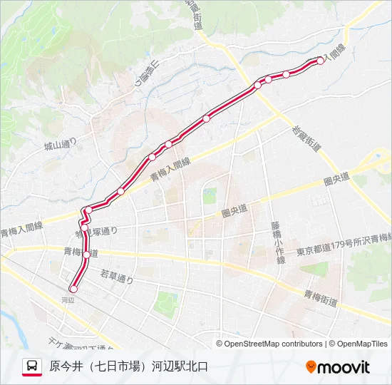 入市３２－３ Bus Line Map