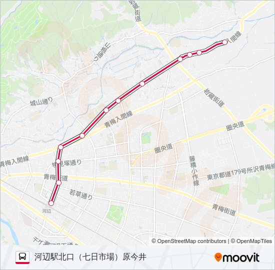 入市３２－３ Bus Line Map