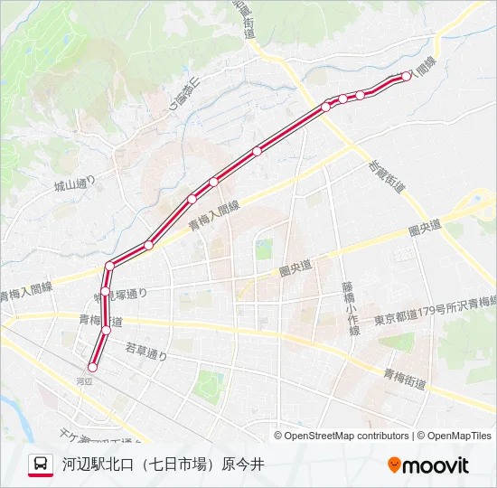 入市３２－３ Bus Line Map