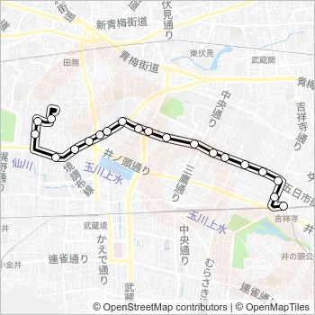 吉７５ Bus Line Map