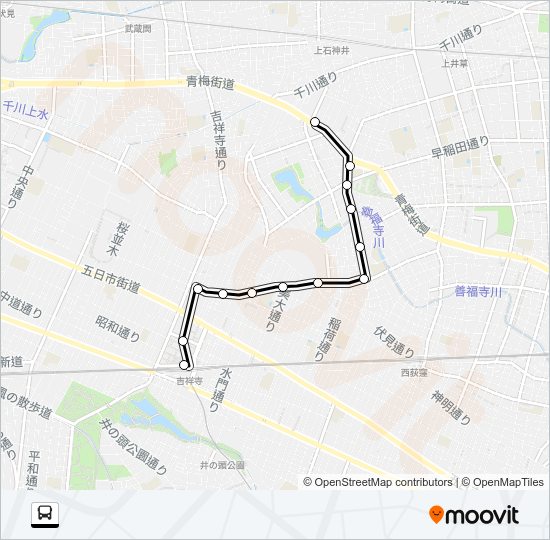 吉８０ Bus Line Map