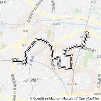 百０１ Bus Line Map