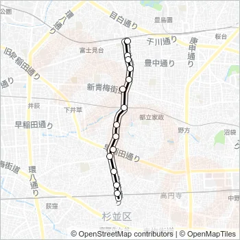 阿０１ Bus Line Map