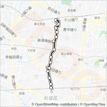 阿０１ Bus Line Map