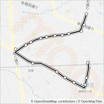 阿０２ Bus Line Map