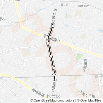 阿０２ Bus Line Map
