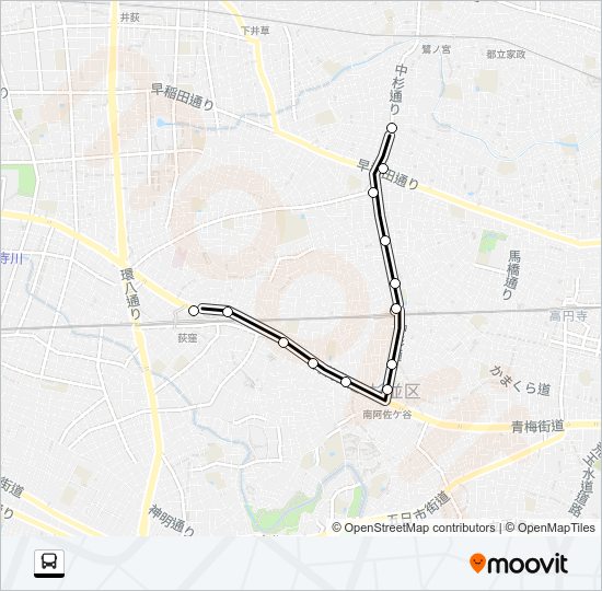 阿０５ Bus Line Map
