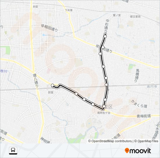阿０５ Bus Line Map