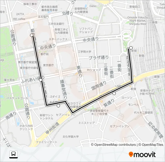 入庫 Bus Line Map