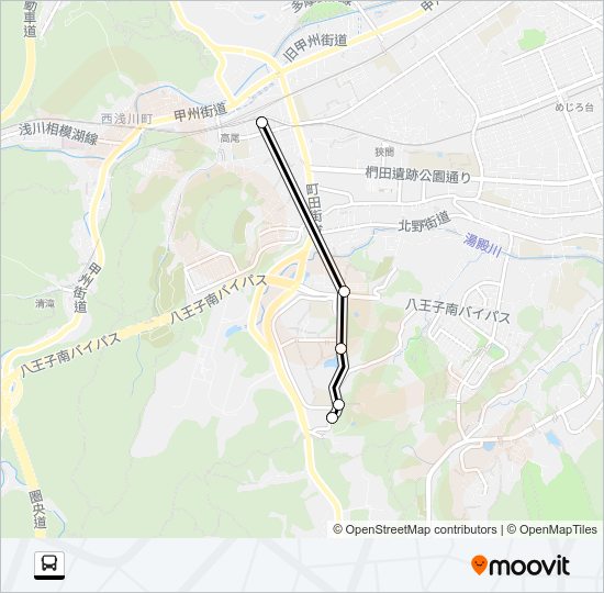 準急 Bus Line Map