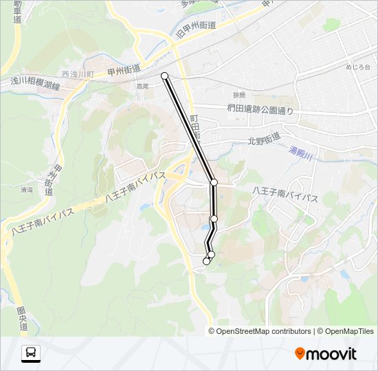 準急 Bus Line Map