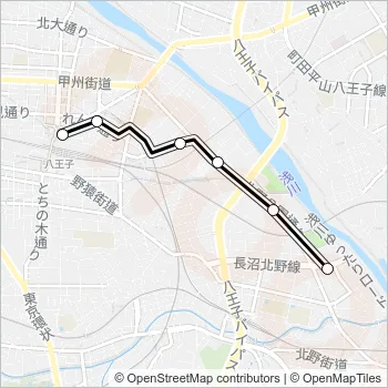 車庫 Bus Line Map