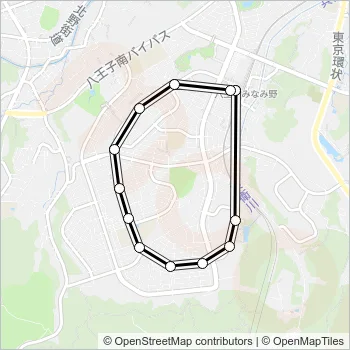 み０４ Bus Line Map