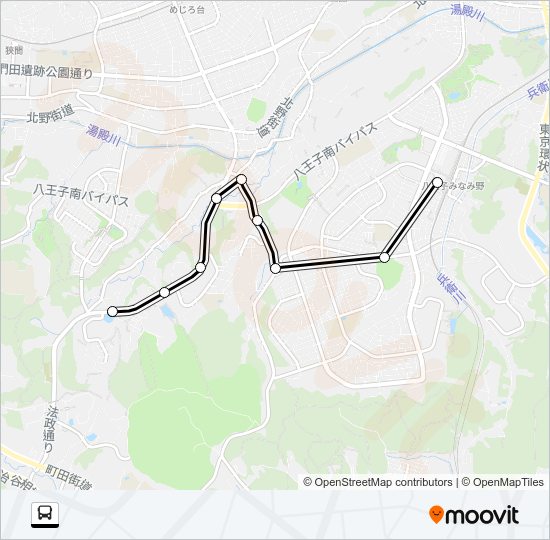 み０５ Bus Line Map