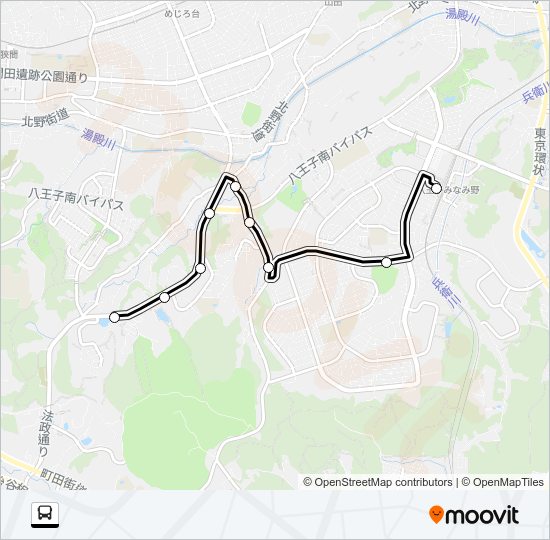み０５ Bus Line Map