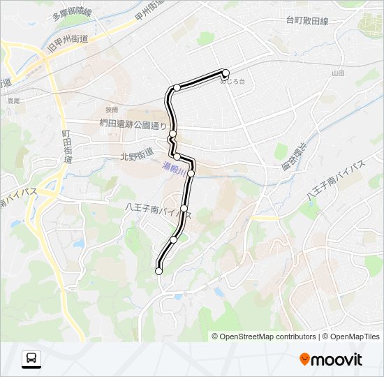 め８２ Bus Line Map