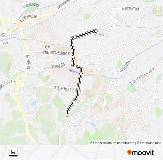 め８２ Bus Line Map