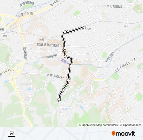 め８２ Bus Line Map