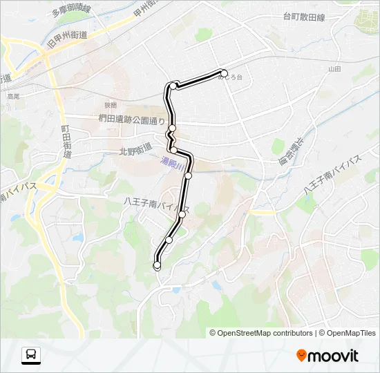 め８２ Bus Line Map