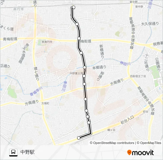 Naka 82 Bus Line Map