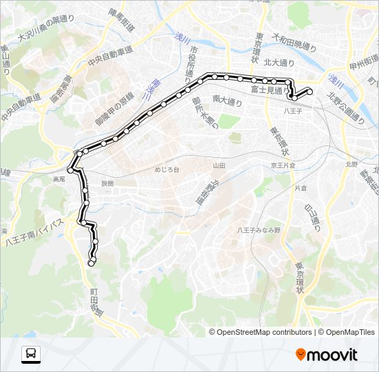 八０４ Bus Line Map