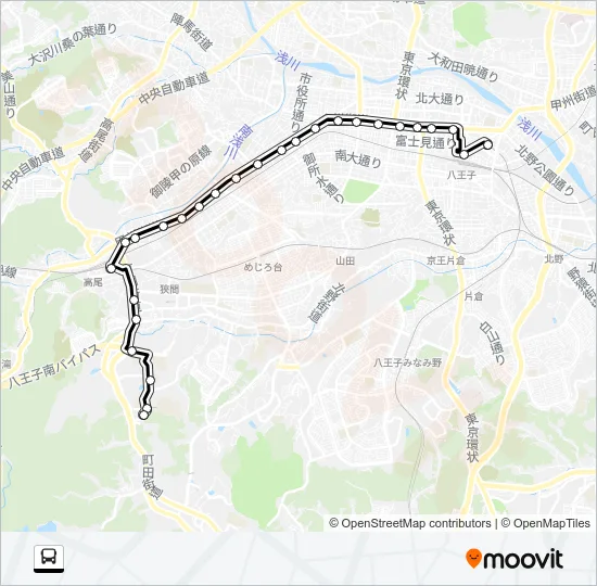 八０４ バスの路線図