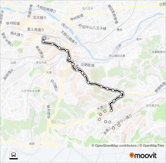 八６０ Bus Line Map