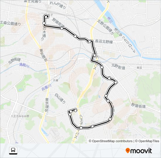八６５ Bus Line Map
