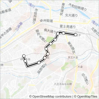 八９０ Bus Line Map