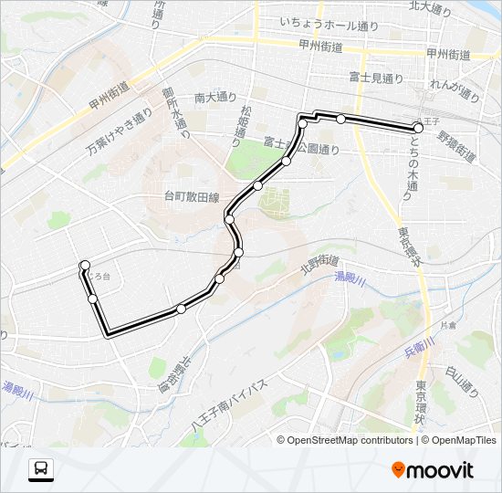 八９０ Bus Line Map