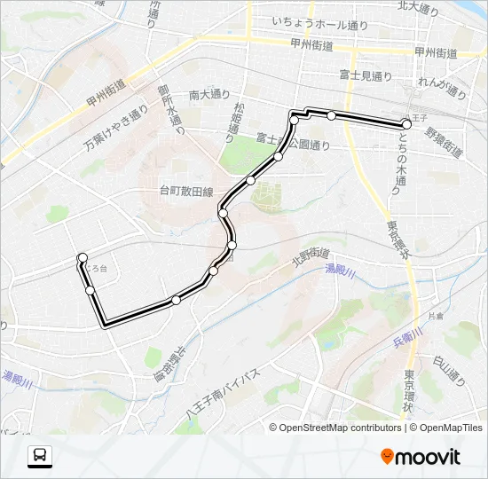 八９０ バスの路線図