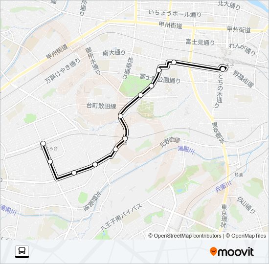 八９０ Bus Line Map