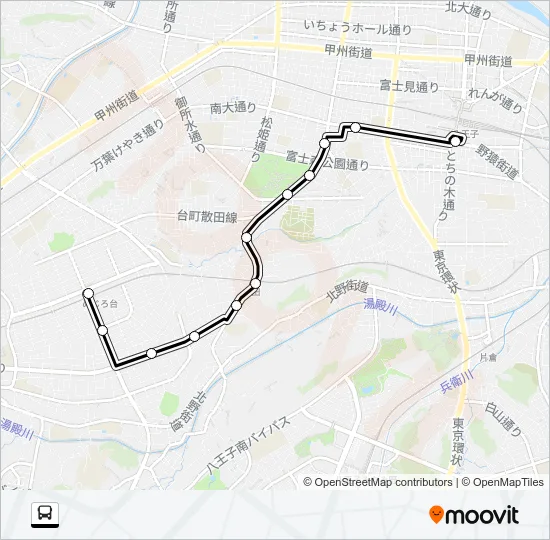 八９０ バスの路線図