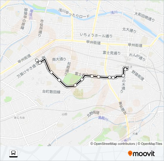 八９４ Bus Line Map