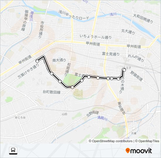八９４ Bus Line Map