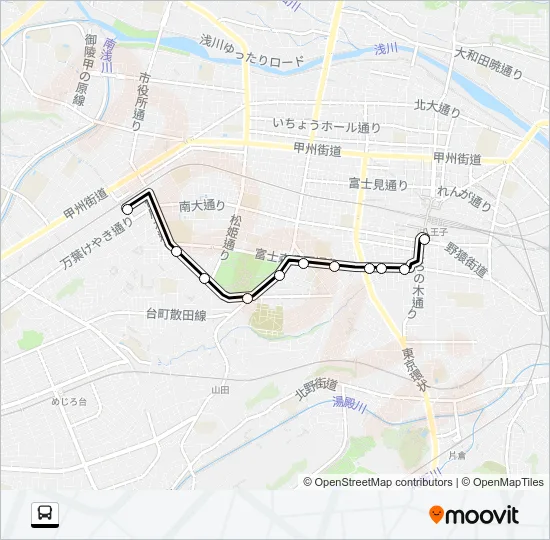 八９４ バスの路線図